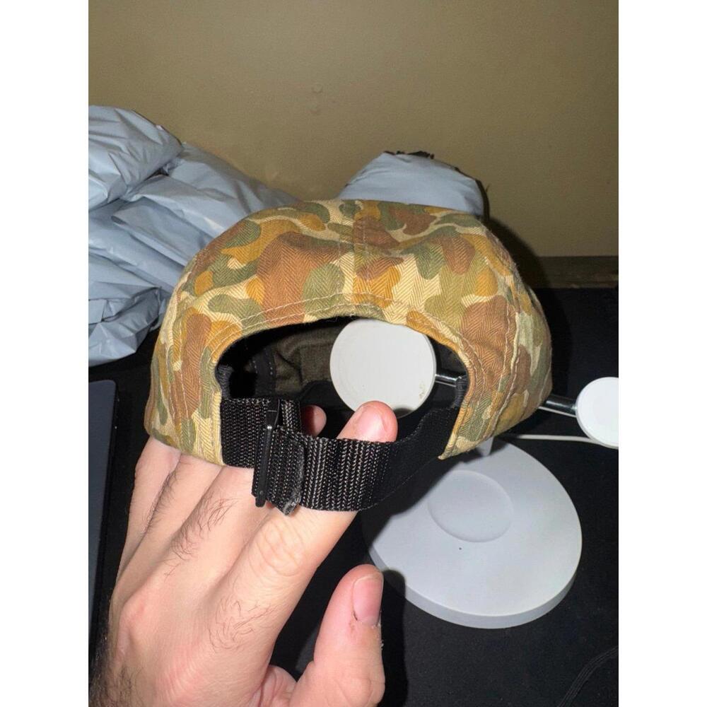 Supreme 2012 Duck Camo Hat Olive Green Vintage Y2K Rare 90s - Picture 2 of 5